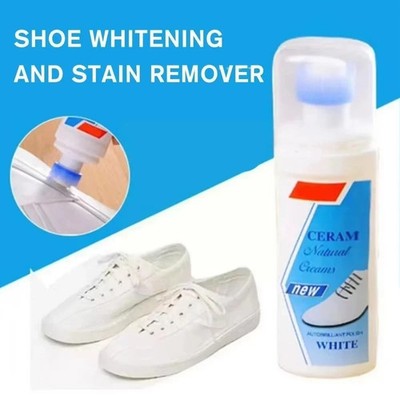 100ml White Shoe Cleaner Sneaker Stain Remover Brightener Wash