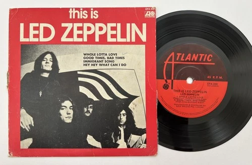 "This Is LED ZEPPELIN" 45 EP - Atlantic EPA 220 - Australia Press - VG+