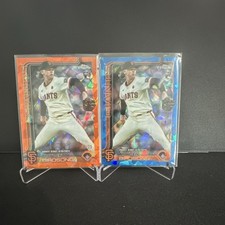 Topps Chrome Sapphire Hayden Birdsong Giants Rookie Debut #5/25