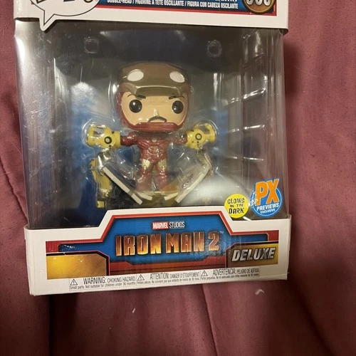 Funko Pop! Iron Man 2 Iron Man Glow-in-the-Dark 6-Inch Preview Exclusive #905