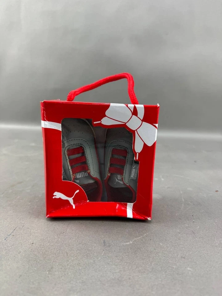 Puma Toddler G.V. Zapatos Cuna Especial Gris Rojo Talla 1 Foto 2 de 4