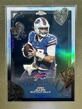 Topps Chrome 2025 Josh Allen – Fortune 15 Refractor F15-7