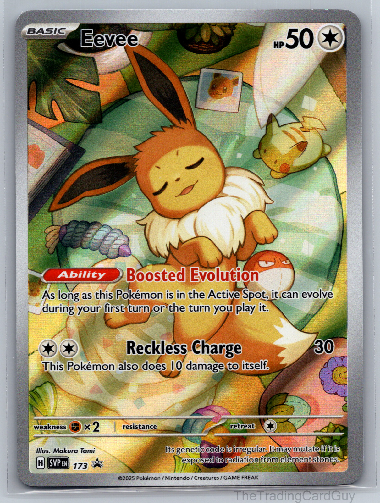 Eevee 173 Holo Pokemon Black Star Promo Prismatic Evolutions NM 005
