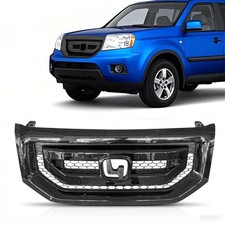 For 2009 2010 2011 Honda Pilot Sport Utility Front Bumper Upper Grill Grille ...