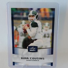 Leaf 2012 Draft Kirk Cousins #27 Michigan State Football Card