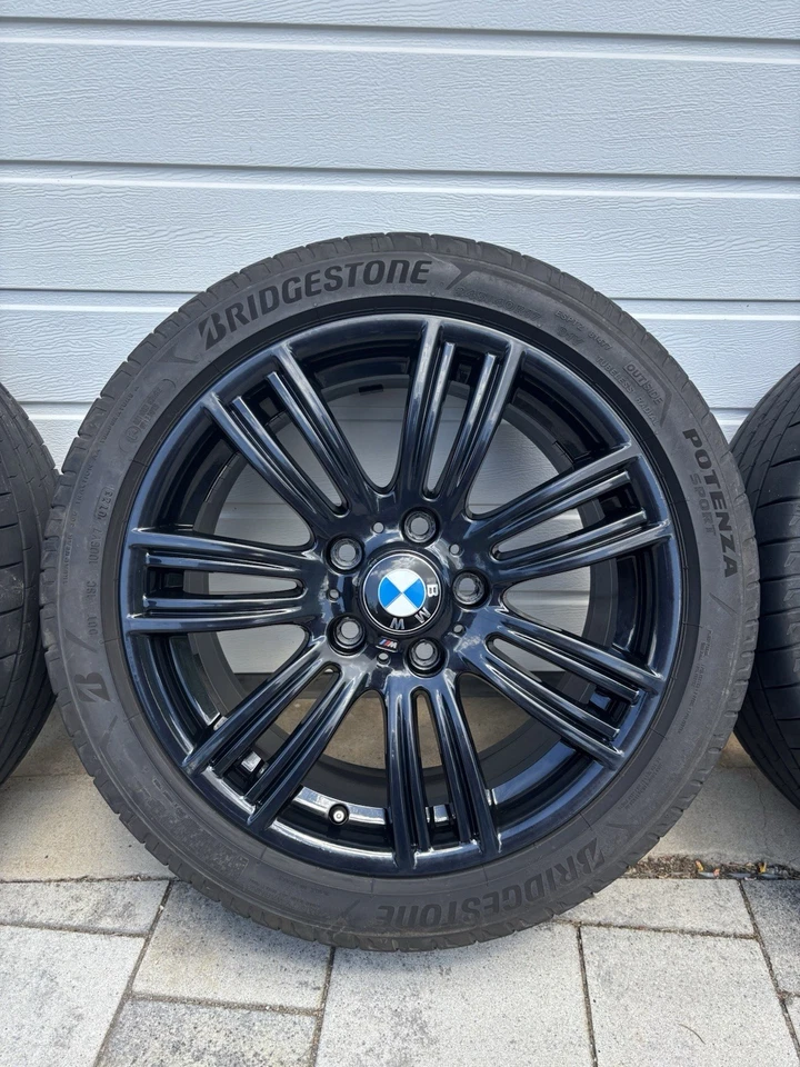 Original BMW M-Felgen Styling 383M Komplettradsatz mit Bridgestone Potenza Sport - Bild 4 von 4