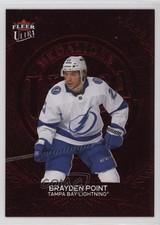 2022-23 Upper Deck Fleer Ultra Medallions Ruby Red /50 Brayden Point #M-15 f0l