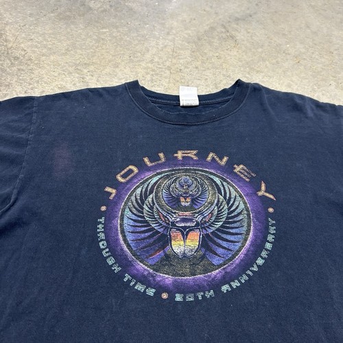 Vintage Y2K Journey 30th Anniversary Tour Band T-Shirt Schwarz Gr. L - Bild 2 von 10