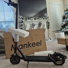Mankeel 8.5" Electric Scooter for Adults 15-19 Mile Range, 15.5 MPH Speed, 350W