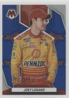 2023 Panini Chronicles Mosaic Blue Prizm /199 Joey Logano #8 c5b