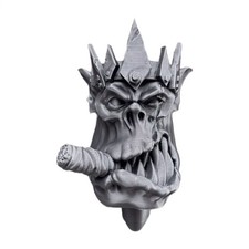 Tow Bar Cover Cap Potector Towball Towing Hitch Funny Orc Smoking