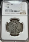 1921-S Walking Liberty Half Dollar *Key* NGC VG 8 - Freshly Graded!