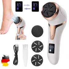Elektrisch Hornhautentferner Pediküre USB Fußpflege Hornhauthobel Hornhautraspel