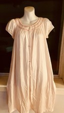Vintage Vassarette Night Gown Dressing Robe Made In USA Small