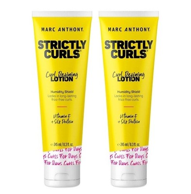 Marc Anthony Strictly Curls Triple Blend Shampoo and Conditioner 2 PACK 8.45 oz.