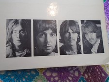 the beatles "white album" on white vinyl 1978 uk export pressing