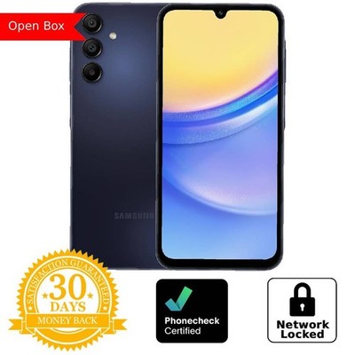 Samsung Galaxy A15 5G - 128 GB - Blue (T-Mobile) Smartphone - Open Box
