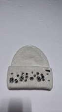 Steve Madden Embellished Knit Beanie