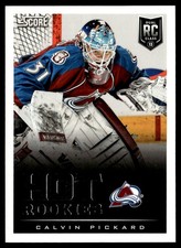 2013-14 Score Calvin Pickard Auto Colorado Avalanche #599