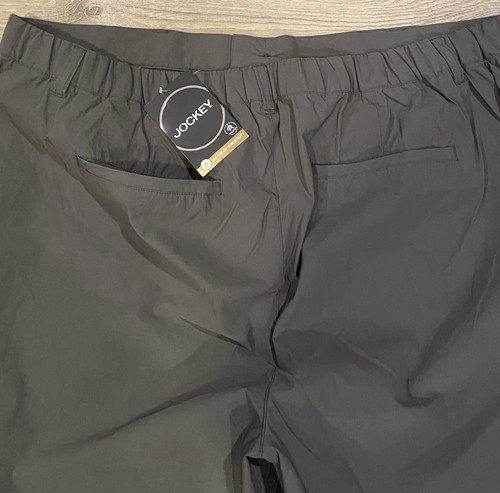 Men's Jockey Hybrid, On-the-Go Versatility Gray Shorts - XXL - NEW W/Tag - Picture 5 of 11