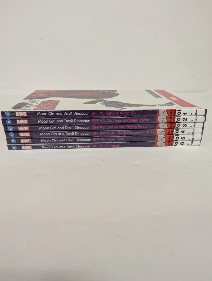 MOON GIRL AND DEVIL DINOSAUR VOL 1-6 HC GRAPHIC NOVEL Library LOT! AMY REEDER - Image 3 of 4