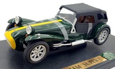 Anson Maßstab 1:18 Diecast 30317-W - Lotus Super Seven 1957-73 Caterham grün