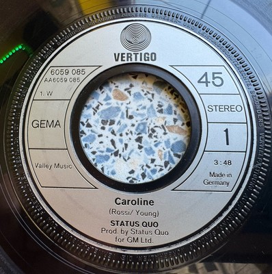 Status Quo Caroline - Joanne 7 Maxi Vertigo DE