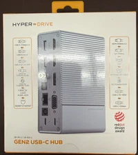 Sanho HyperDrive HD-G218 GEN2 18-Port USB-C Docking Station Factory Sealed New