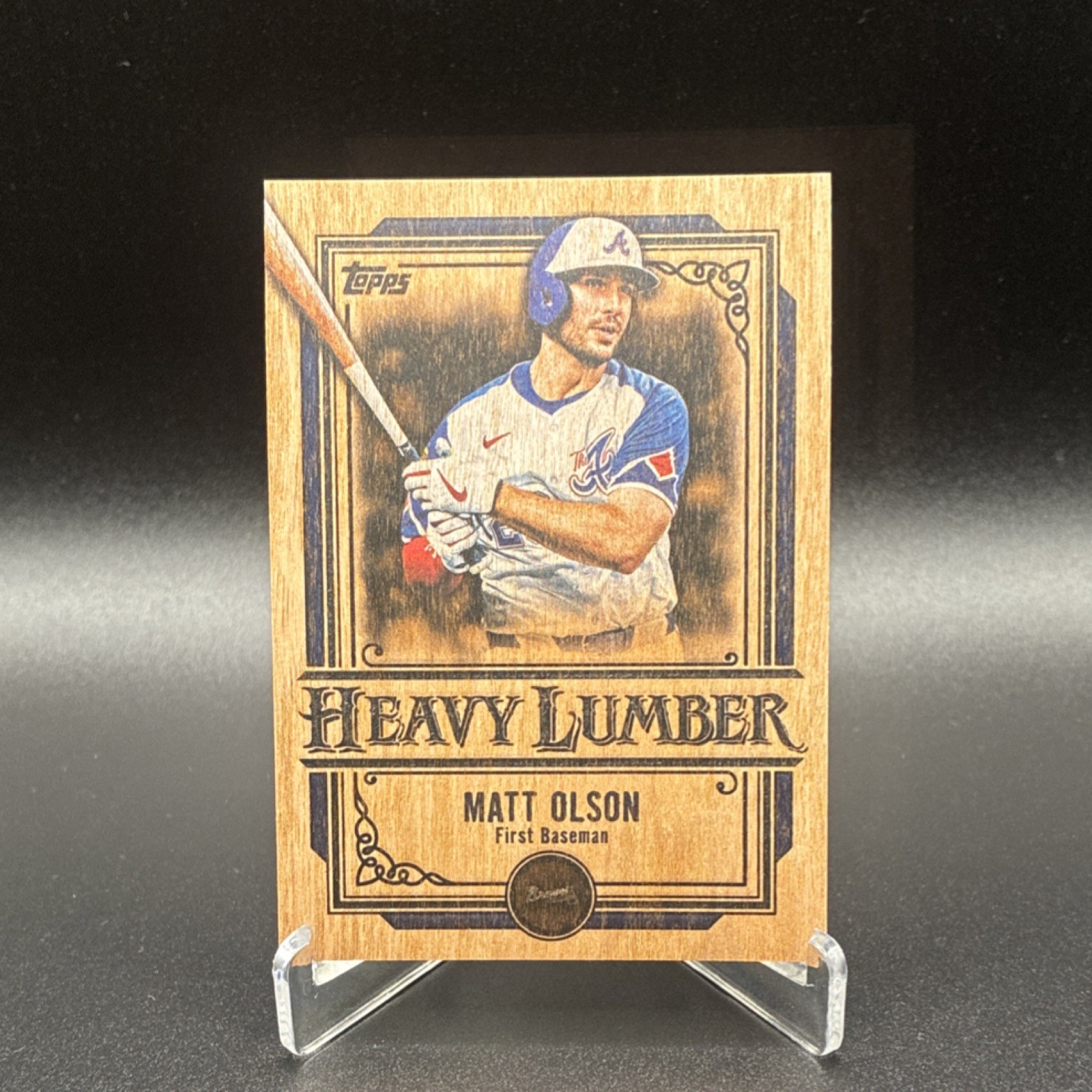 Topps 2024 Series 2 Matt Olson #HL-28 Heavy Lumber Atlanta Braves MLB