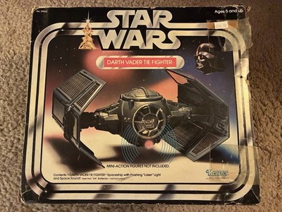 Kenner Star Wars Darth Vader Tie Fighter Original Box And Instructions Only