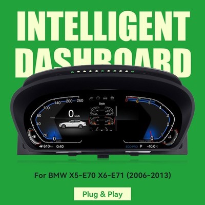 Digitales Kombiinstrument für BMW X5 E70 & X6 E71 (2006 2013)   Nachrüst-Upgrade