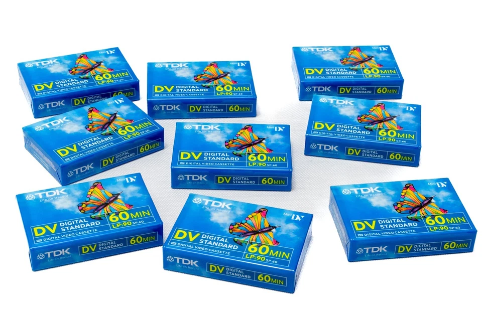 TDK Videokassetten MiniDV Kassettenbänder 60/90