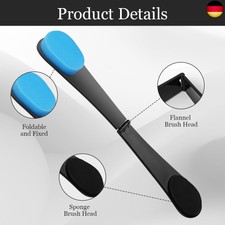 Lidschatten-Applikator Doppelseitig – 20 Stück, Latexschwamm & Nylonborsten