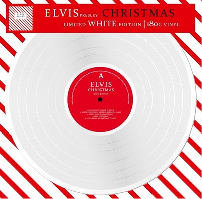Elvis Presley   Christmas LP 12'' White Colored Vinyl Record - Limited Edition