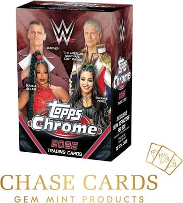WWE Topps Chrome Value Blaster 2025