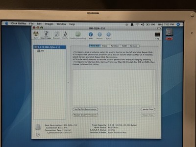Vintage Apple iBook G3 M6497 14