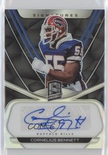 2020 Panini Spectra Signatures 87/99 Cornelius Bennett #S-CB Auto 0u1
