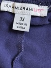 Isaac Mizrahi Live! Icon Marilyn Stretch Knit Leggings Grape Size 3X #A227795 — photo 3