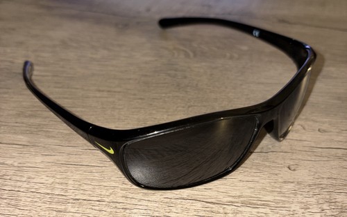 Nike Varsity EV0821 071 Sunglasses Full Rim Plastic Rectangle UV Kids Rare Black
