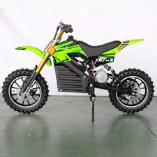 24V 500W Electric Dirt Bike for Kids  Mini Off-Road Motorcycle  Youth Ride-On