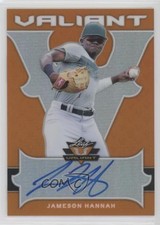 2018 Leaf Valiant Orange 20/35 Jameson Hannah #BA-JH1 Auto 6fs