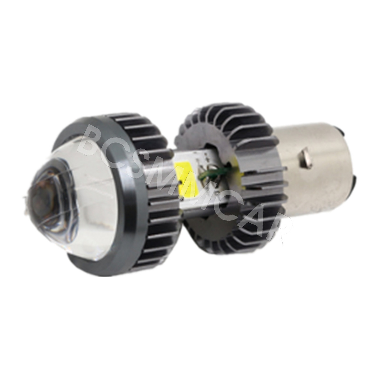 Motorcycle H4 LED Bulb White Headlight Hi-Lo Beam Light Lamp Bulbs Waterproof
