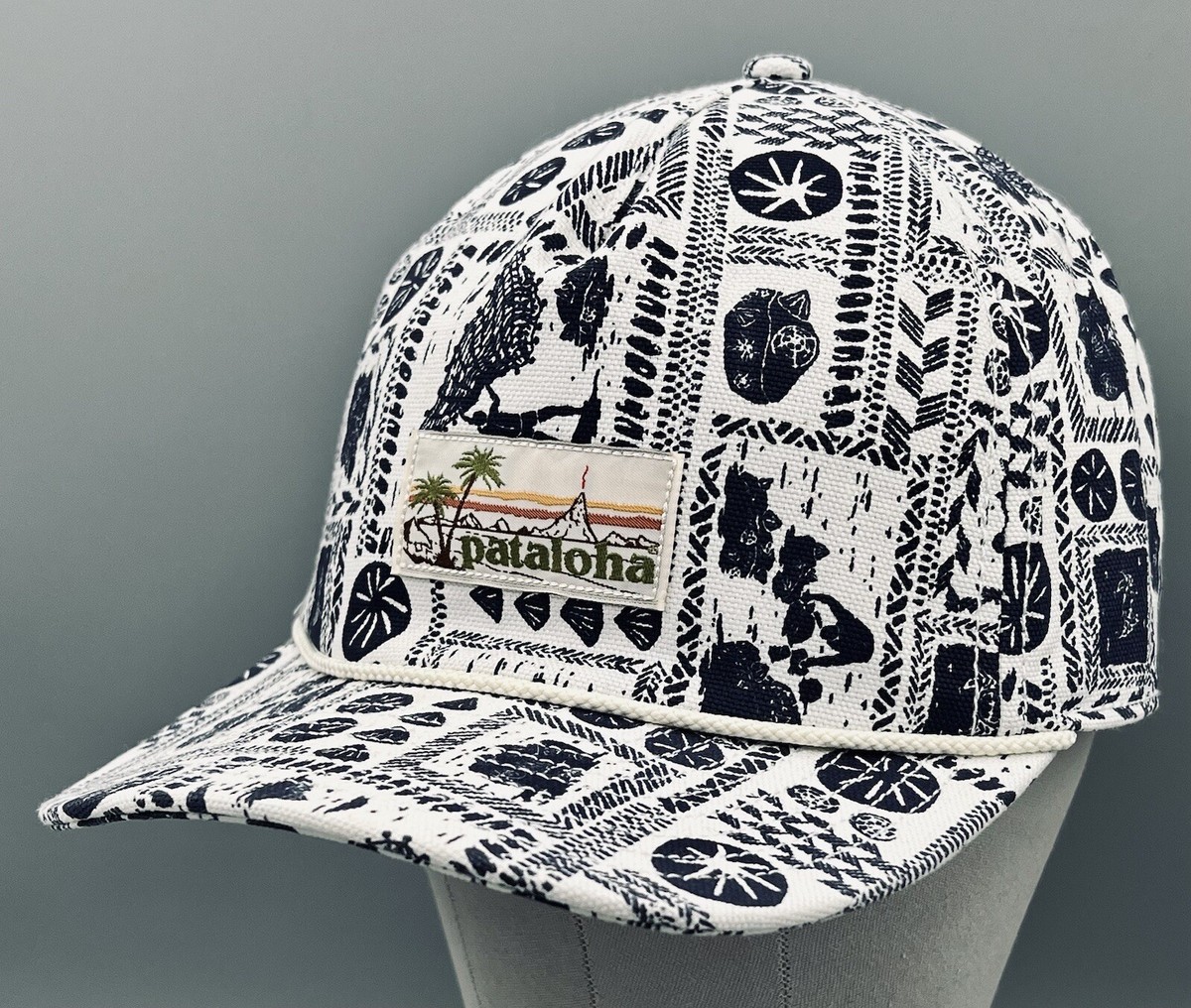 PATAGONIA PATALOHA New Men's Hawaii Snapback Cap Organic PATAGONIA PATALOHA New Men's Hawaii Snapback Cap Organic