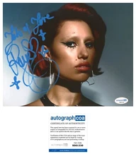 RAYE SIGNED 21ST CENTURY BLUES POP SINGER 8x10 PHOTO - ACOA COA