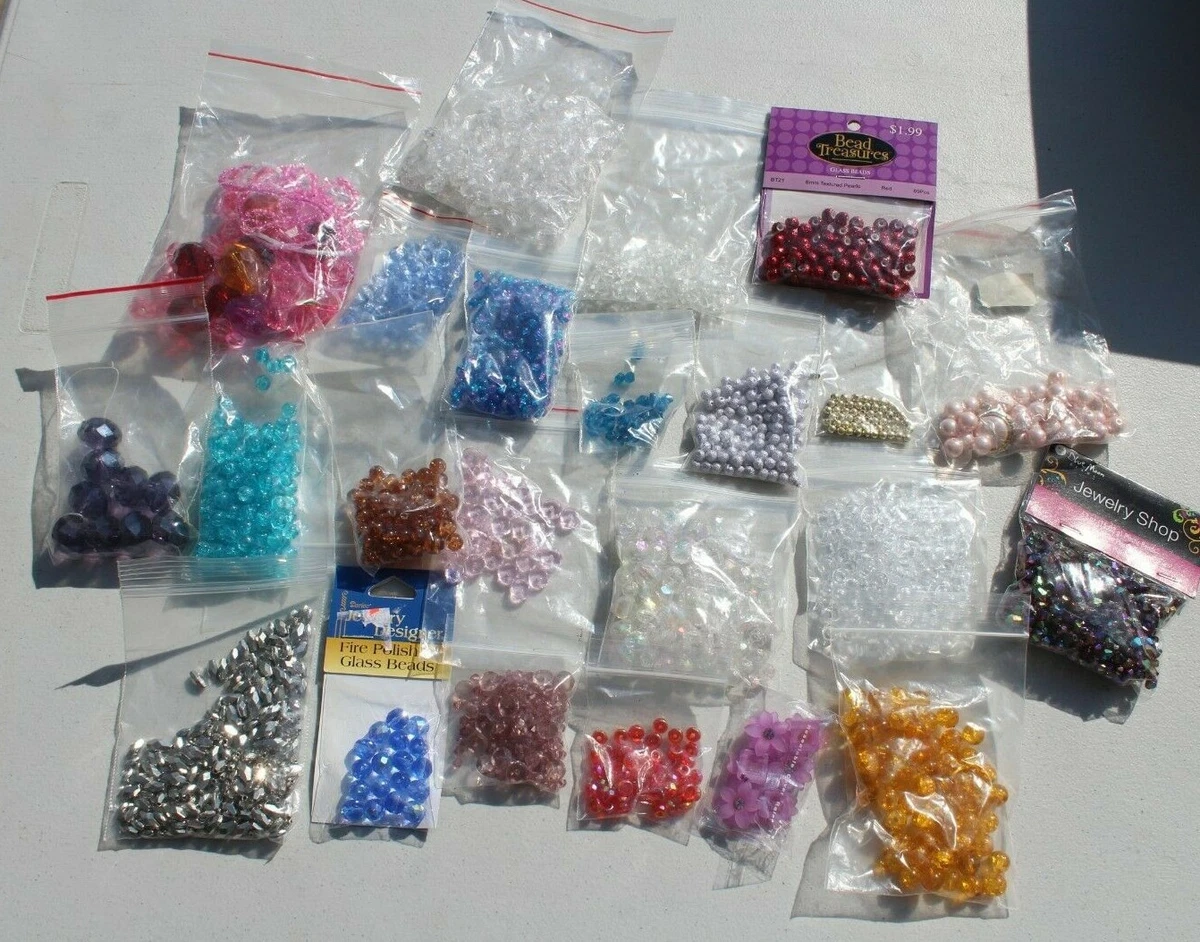 Huge Lot of Assorted Beads for Jewelry Making - Lot #3