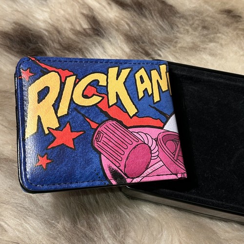NIB Buckle-Down Men's Bi-fold Wallet - Fun Rick & Morty Design - Picture 2 of 4