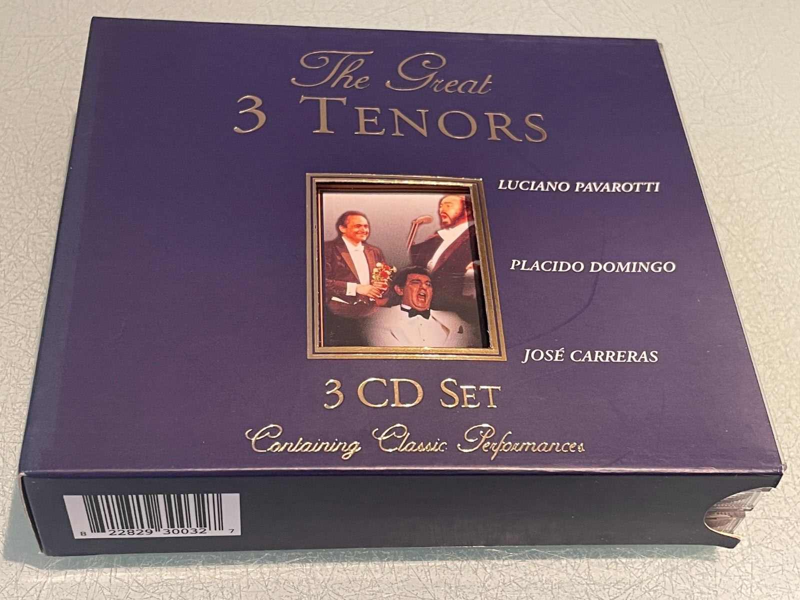 The Great 3 Tenors - Pavarotti - Domingo - Carreras - 3 CD's Album Box Set  2001