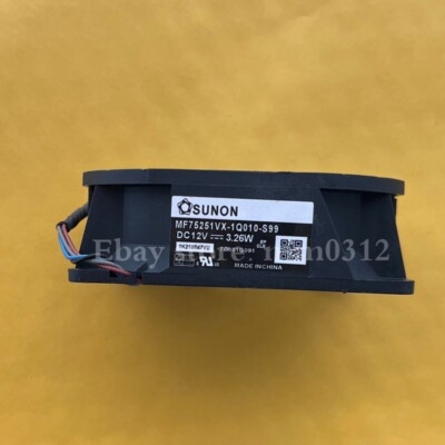1X  4-Wire Temperature Control Cooling Fan MF75251VX-1Q010-S99 DC12V 3.26W