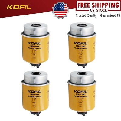4/--156-1200 Fuel Water Separator Filter For CAT 257B 247B3 247B 249D 239D
