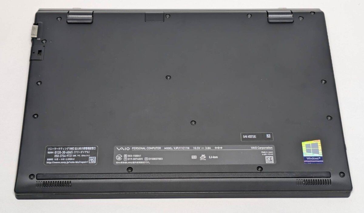 Sony Vaio Pro Pj VJPJ11C11N Intel Core i7-8565U SSD 256GB Sony Vaio Pro Pj VJPJ11C11N Intel Core i7-8565U SSD 256GB